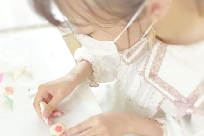 Cooking experience to squeeze sakura with icing cream in Tokyo - The Authentic Experience for Creative Food Lovers
