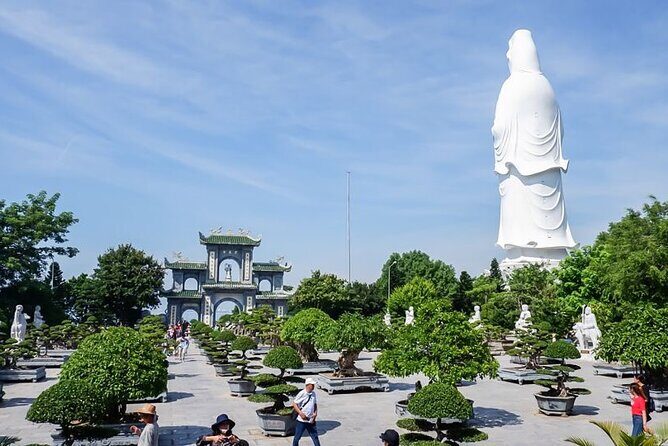 Discover Marble & Monkey Mountain Tour From Hoi An - Linh Ung Pagoda and Monkey Mountain: The Spiritual Heights