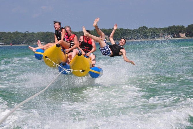 Fly Board,Banana Boat,Donut Ride Bali Watersport Experience - Riding the Waves: Banana Boat and Donut Ride