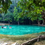 Full Day Krabi Jungle Tour with Hot Spring and Tiger Cave Temple - Emerald Pool: A Refreshing Dive
