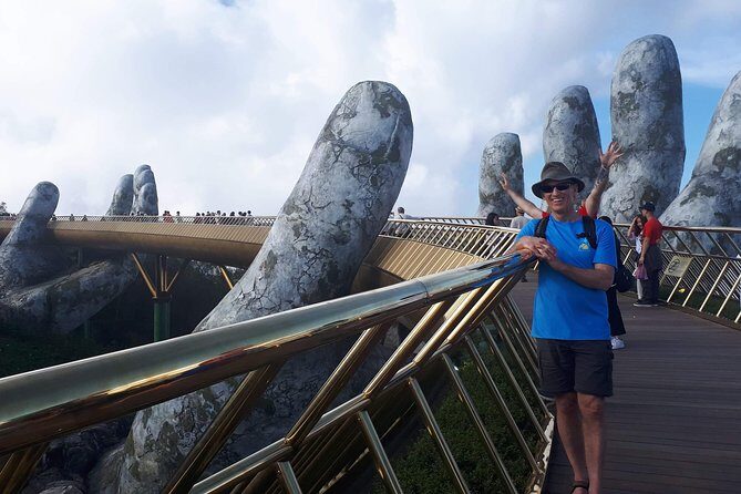 Golden bridge and Dragon bridge tour in Da Nang from Chan May port with a guide - The Sum Up