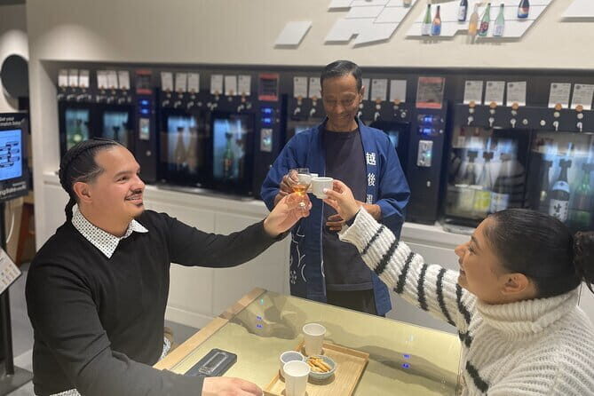 Guided Sake Tasting in Asakusa Tokyo: 10 Kinds of Sake - The Guides: Knowledge and Personality Matter