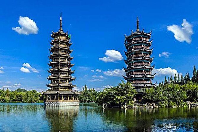 Guilin Walking Tour to Elephant Trunk Hill, Four Lakes and Diecai Hill - Key Points