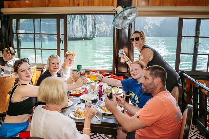 Halong Bay Luxury Cruise Day Trip with Buffet Lunch and Island - Island Stop: Titop Island