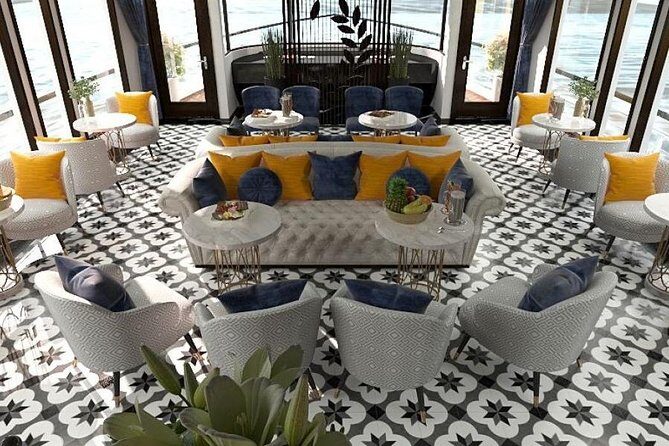 Halong Jade Sails Luxury Cruise Full Day - A Gourmet Lunch with a View