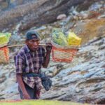Ijen Bluefire Tour Start and Finish Bali - The Trek Up Ijen Crater