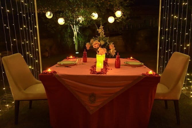 Instagram Photoshoot With Romantic Dinner Date - Fairy Light Cabana - What to Expect During the Experience