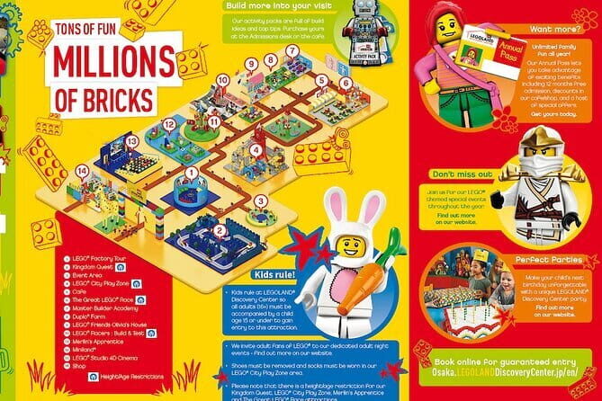 Japan: Legoland Discovery Center in Osaka - Practical Aspects & Visitor Insights