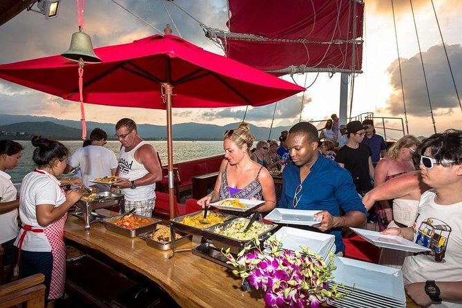 Koh Samui Red Baron Sunset Dinner Cruise with Return Transfer (SHA Plus) - Sunset and Thai Cuisine: A Feast for the Senses
