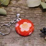Make unique items with Kimono fabric in a café Kimono fabric keyring (38mm) - Introducing the Miyagi Kimono Fabric Keyring Workshop