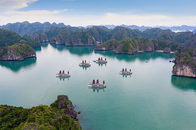Orchid Trendy Cruise Halong Bay 2 Days/1 Night 5 Star Cruises - Authentic Experiences & Authenticity