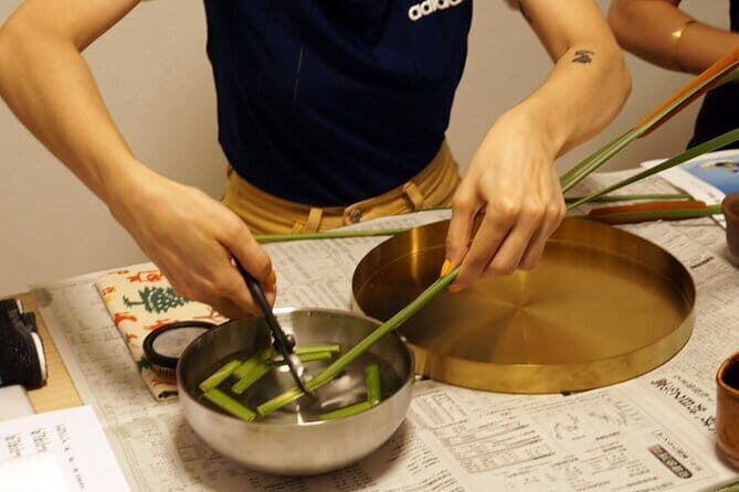 Osaka Learning Ikebana with a Sogetsu School Master - The Location and Practicalities