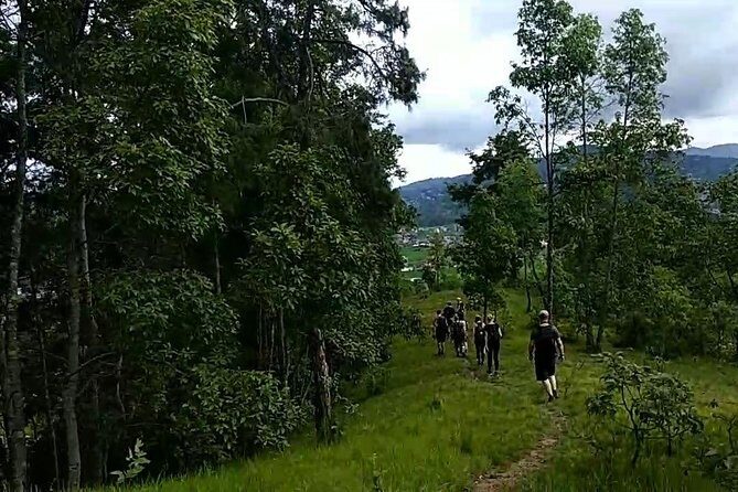 Panauti to Namobuddha day hiking and excursion - The Trek Begins — Village Life and Rice Fields