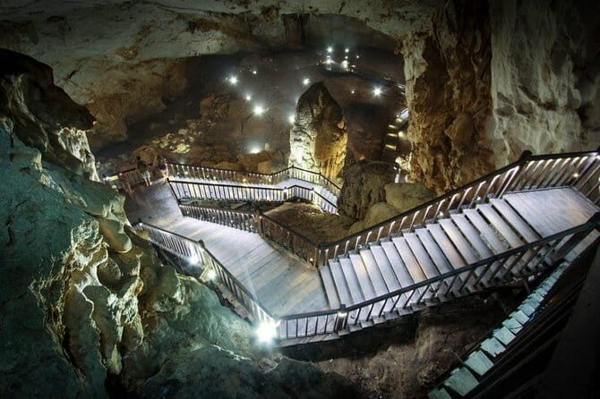Paradise Cave Tour 1 Day From Hue (on even days of month) - Transport and Group Experience