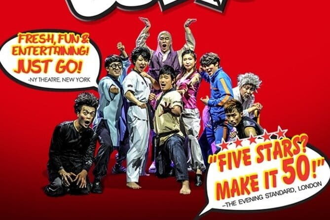 Seoul Comic Martial arts Performance JUMP Show Ticket () - The Itinerary Breakdown