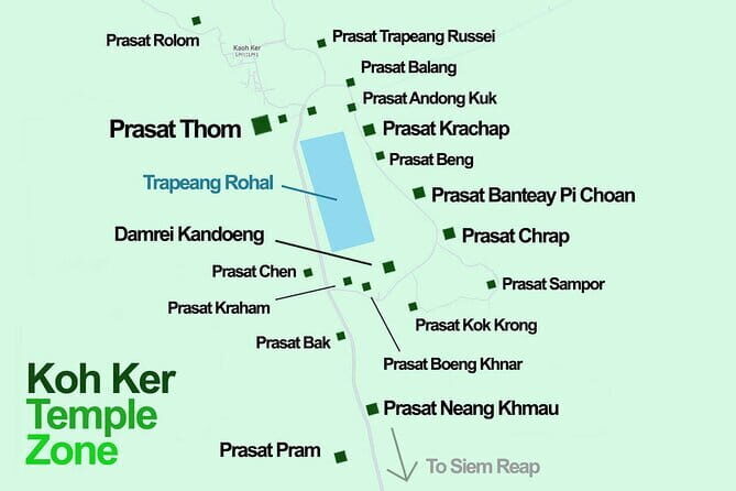 Siem Reap Tour- Koh Ker & Beng Mealea Full-Day Join-in Tour - Exploring the Itinerary: What You’ll Experience