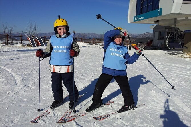 Snow skiing with National licensed Instructor in Korea - What’s Included and What’s Not