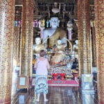 Sunrise blessing walk towards famous temple with fruit and flower donation - The Blessing Walk — A Unique Start to Your Day