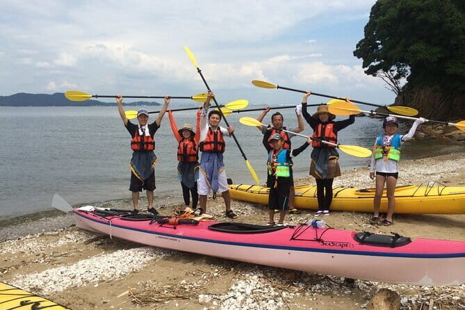 Uninhabited Island Kayak Cruise and Adventure in Seto Inland Sea - The Island and the Lunch Experience