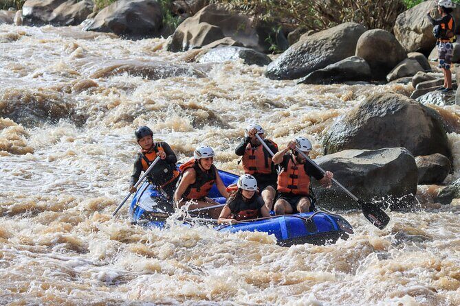 Whitewater Rafting 10km and Waterfall Trekking Tour From Chiang Mai - The Waterfall Trek: Nature’s Refreshment