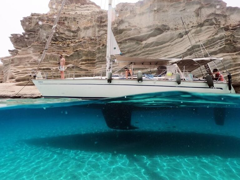 Adamantas: Full-Day Milos & Poliegos Boat Tour with Meals - What to Expect: Onboard Comfort and Practicalities