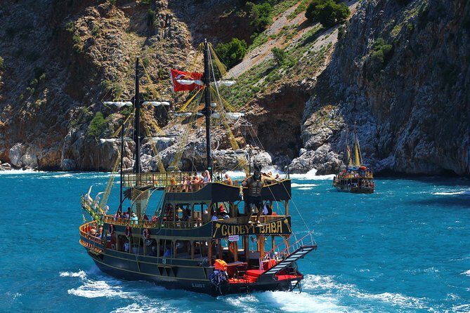 Alanya Pirate Boat with Lunch and Drinks - The Good, the Bad, and the Mixed