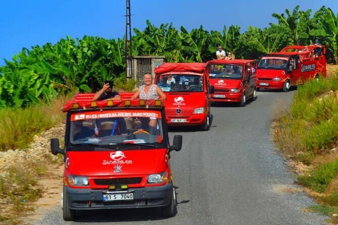 Alanya Sapadere Canyon & Waterfall tour in open Cabrio Bus - FAQs