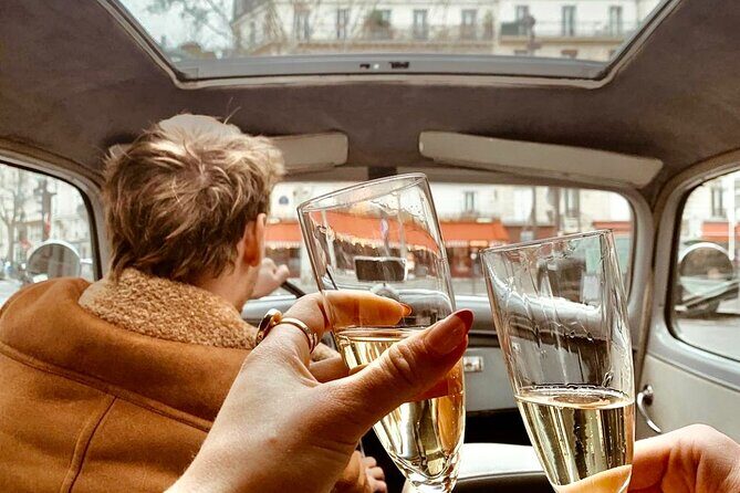 All of Paris Tour in a Vintage Open-Top French Car Citroen DS - A Detailed Look at the Experience