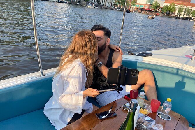 Amsterdam 90-min Private Canal Cruise with Live Guide and Drinks - The Comfort and Convenience