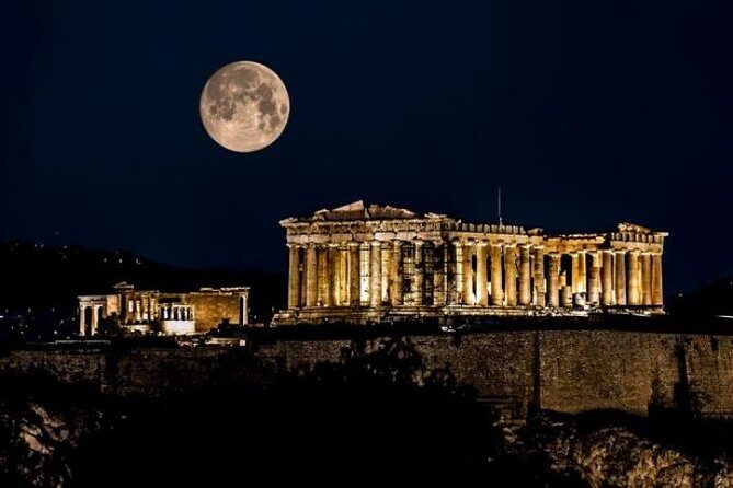 Athens By Night Driving Tour (Highlights) , and Dinner time - What to Expect from the Experience