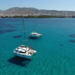 Athens Private Luxury Catamaran Cruise with Traditional Greek Meal and BBQ - What to Expect from Each Stop