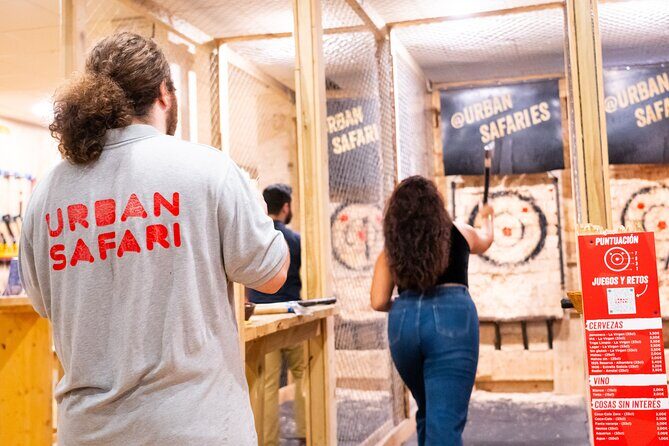 Axe Throwing 1 hour session - The Authentic Madrid Experience: What Reviewers Love