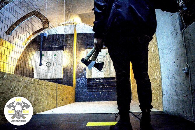 Axe Throwing Krakow in Axe Nation - best club in Poland - The True Value of the Experience