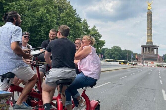 Beer Bike & Party Bike Highlights Berlin City Tour including pick-up - The Itinerary: A City Tour with a Twist