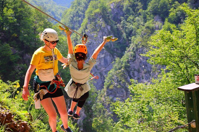 Bovec Zipline - canyon Ucja - the longest zipline in Europe - The Guides and Safety