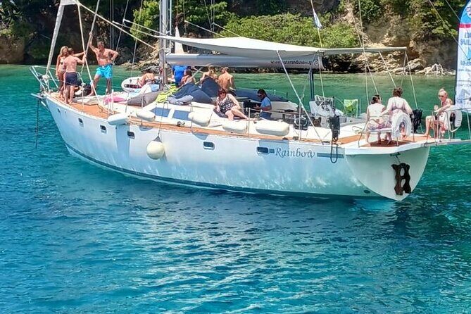 Day sailing Skiathos Skopelos with lunch on Rainbow yacht - Crew and Atmosphere
