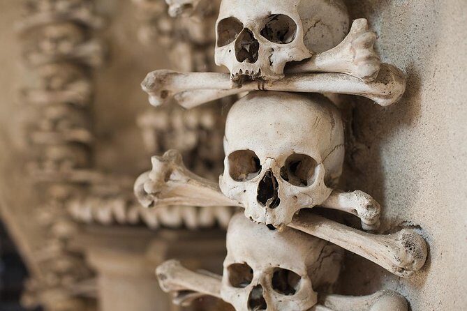 Day Trip to Kutná Hora by train from Prague - Exploring the Sedlec Ossuary and the Cemetery Church of All Saints