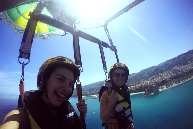 Double Parasailing flight to Tropea in Small Group - The Sum Up