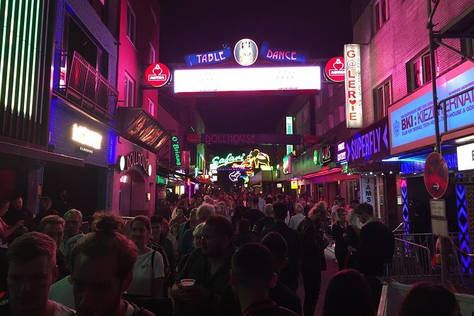 English guided tour Reeperbahn "Red light and Offence" - Practical Details: Price, Timing, and Group Size