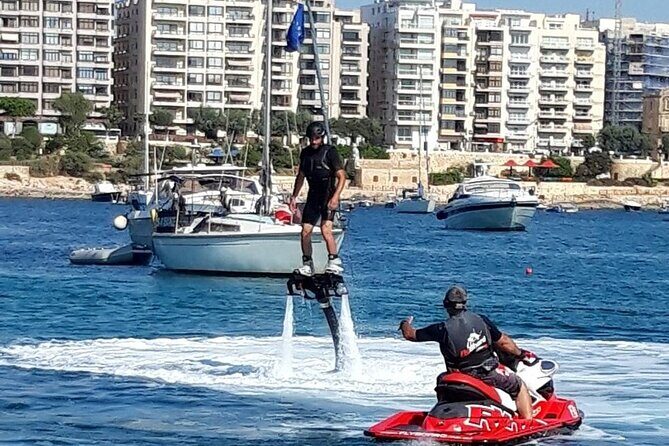 Flyboard Teaser Flight (20min) - The View: Why Malta’s Waters Make It Special
