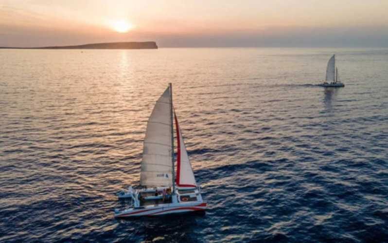 Fornells: Catamaran Sunset Cruise of Menorca's Coast - The Sum Up