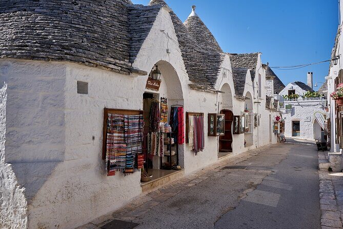 From Bari: Visit Polignano a Mare and Alberobello - Transportation and Group Size