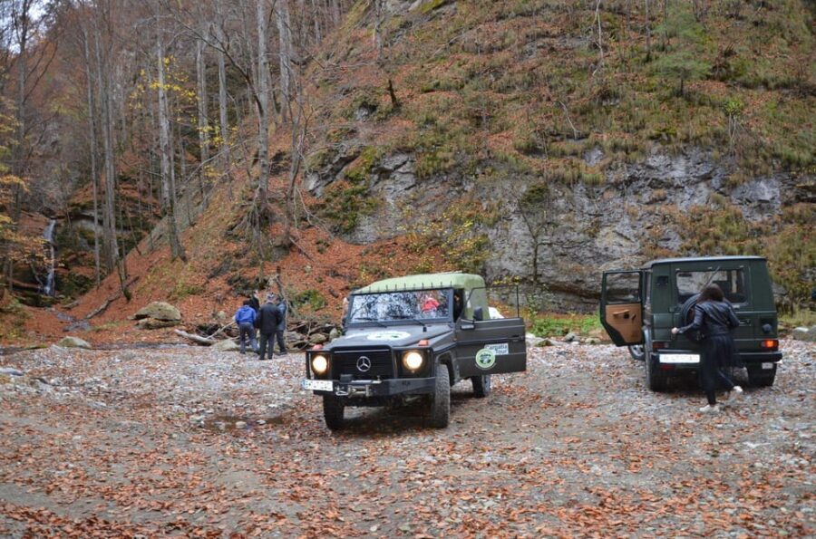 From Bucharest: Brdetu 4x4 Tour with Lunch, Hotel Pick-Up - The Sum Up