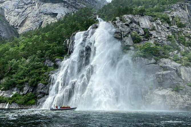 From Stavanger: Lysefjord Sightseeing RIB Boat Tour - The Sum Up