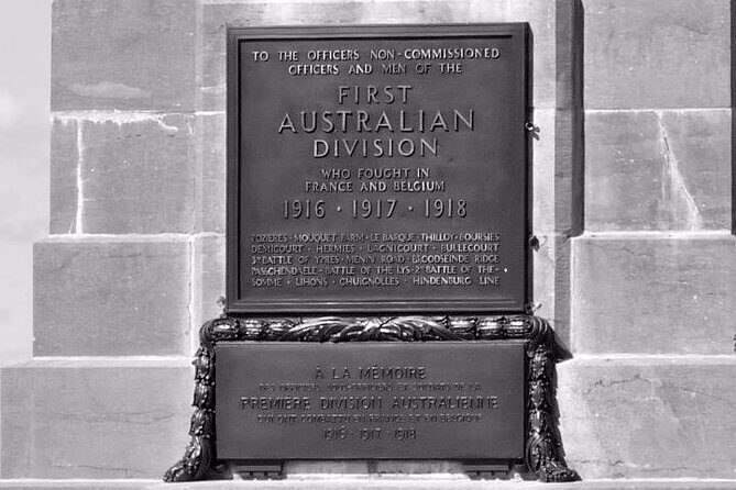 Full-Day Private WW1 Australian Battlefield Day Tour from Amiens - Why This Tour Stands Out