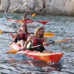 Half-Day Split Sea Kayak Adventure - The Cliffs and Cliff Jumping