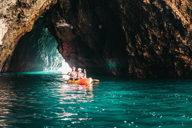 Kayak into the Hidden Caves and Secret Beaches - The Highlights of the Algarve Kayak Adventure