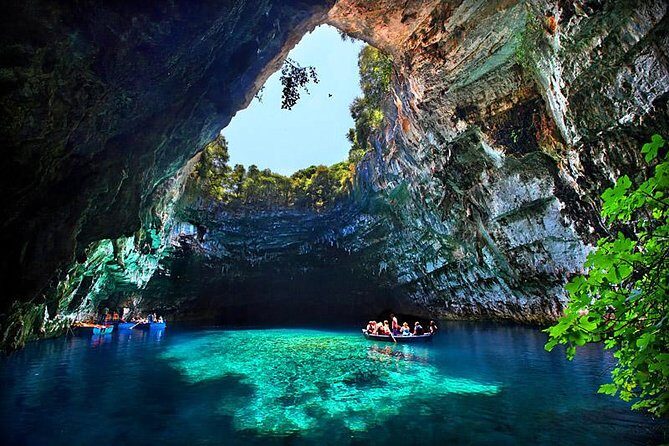 Kefalonia Island Bus Tour- Wine Tasting, Melissani & Fiscardo - Guide and Transportation