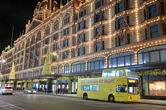 London by Night Sightseeing Tour - Open top bus - The Route Breakdown in Detail