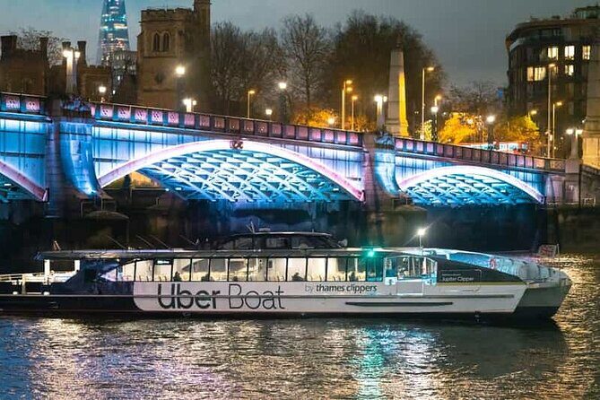 London Roundtrip Thames Cruise Uber Boat by Thames Clippers - What makes this service stand out?